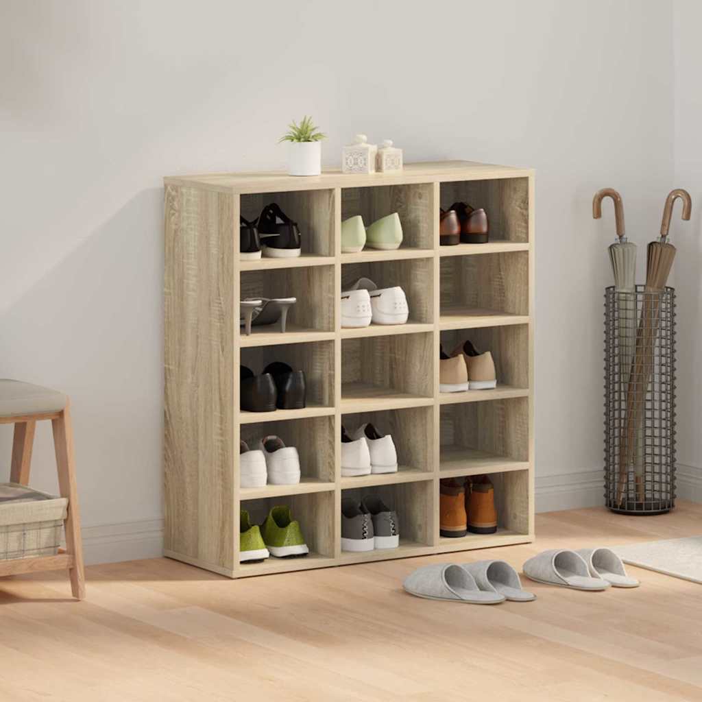 Cabinet à chaussures Chêne sonoma 77,5 x 30 x 83,5 cm - XIOS