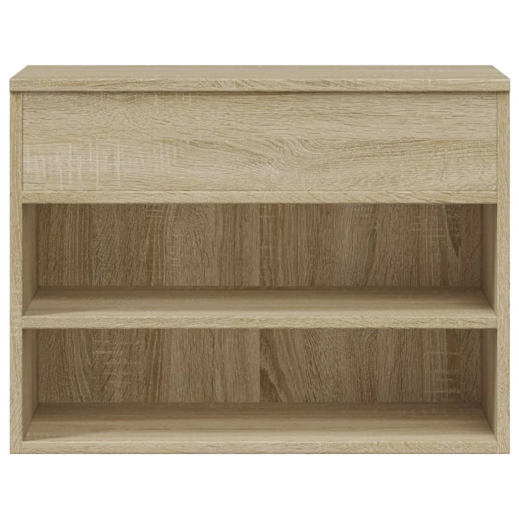Banc à chaussures Chêne sonoma 60x30x45 cm Bois d’ingénierie - XIOS
