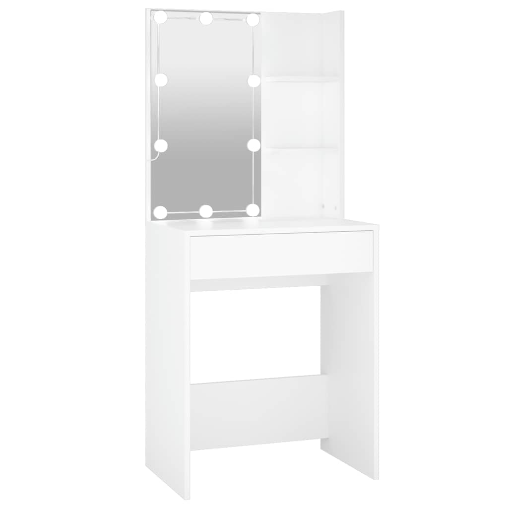 Coiffeuse avec LED blanc 60x40x140 cm - XIOS