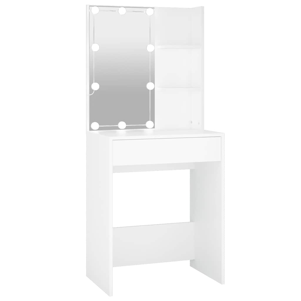 Coiffeuse avec LED blanc 60x40x140 cm - XIOS