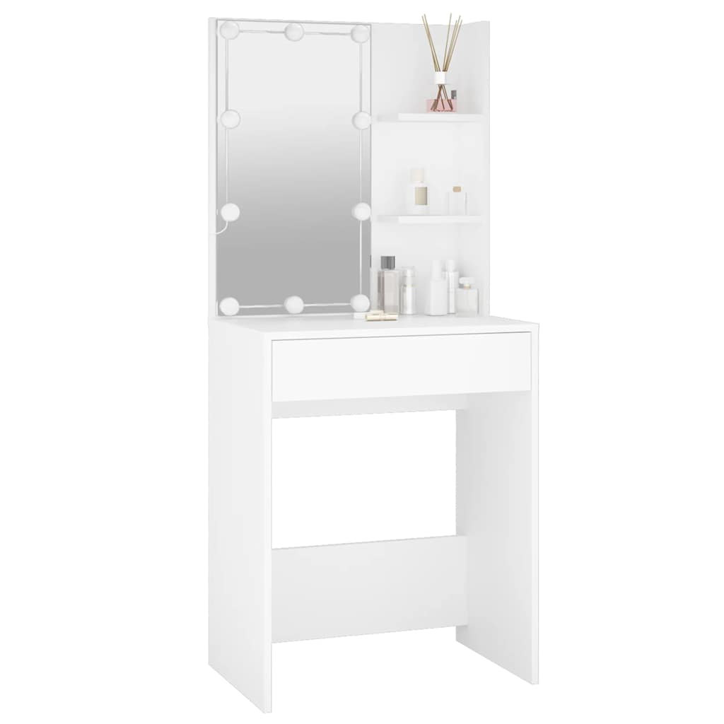 Coiffeuse avec LED blanc 60x40x140 cm - XIOS