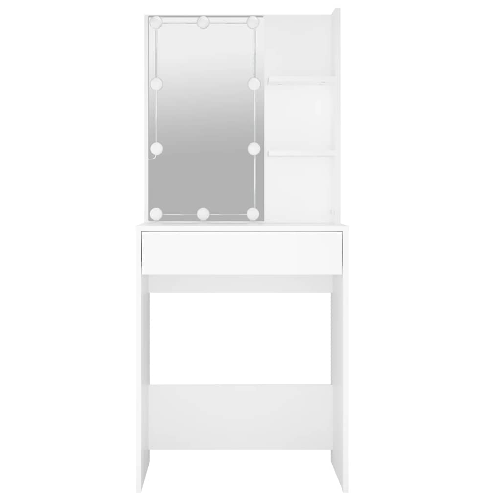 Coiffeuse avec LED blanc 60x40x140 cm - XIOS