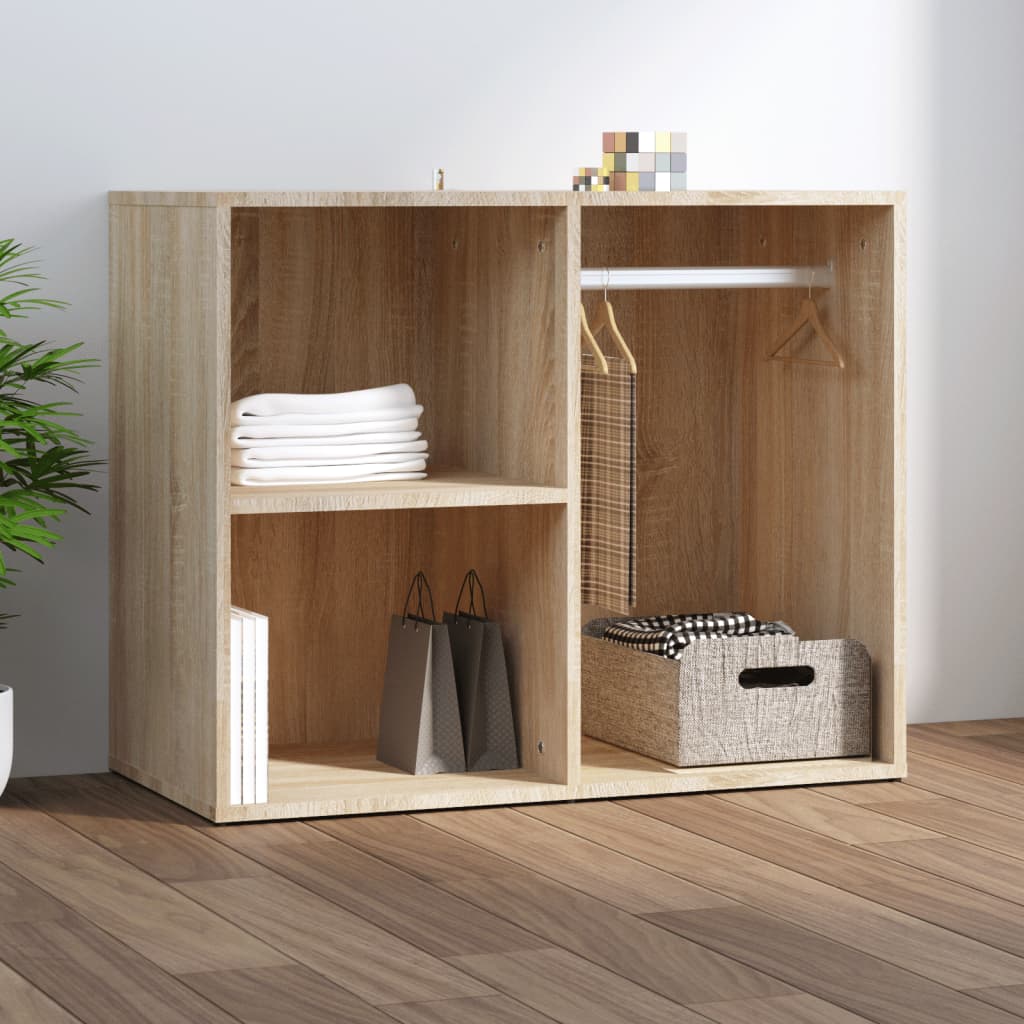 Armoire de dressing Chêne Sonoma 80x40x65 cm Bois d'ingénierie - XIOS