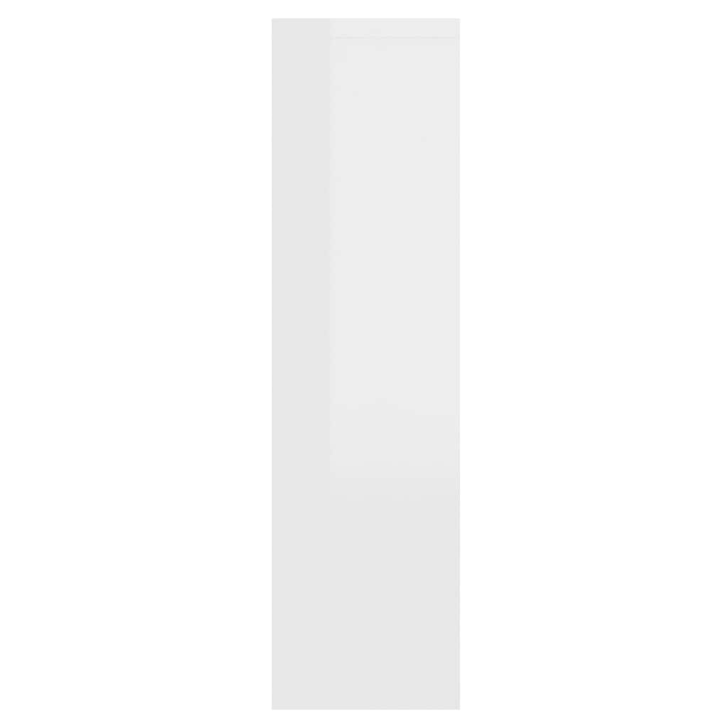 Armoire de miroir avec LED Blanc brillant 76x15x55 cm - XIOS