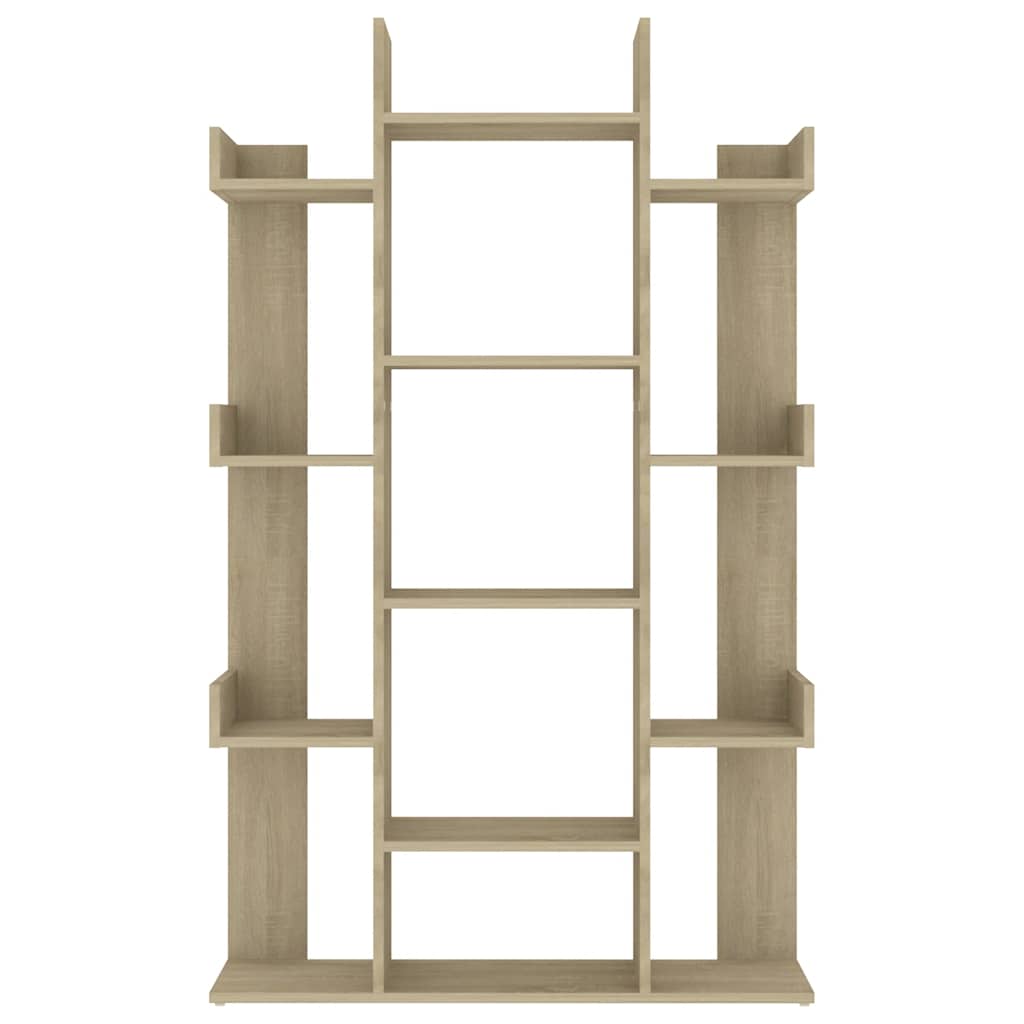 Bibliothèque Chêne Sonoma 86x25,5x140 cm Bois d’ingénierie - XIOS