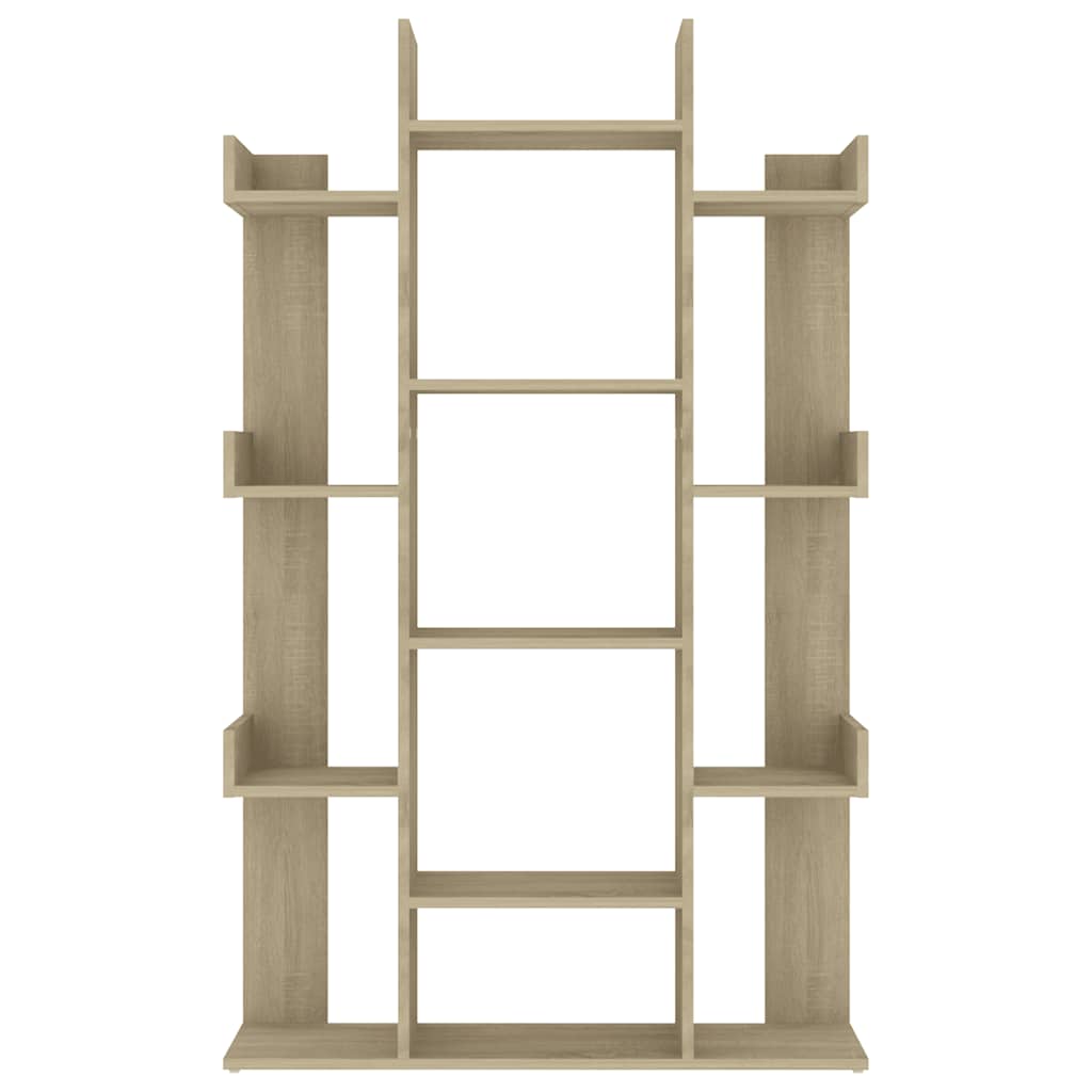 Bibliothèque Chêne Sonoma 86x25,5x140 cm Bois d’ingénierie - XIOS