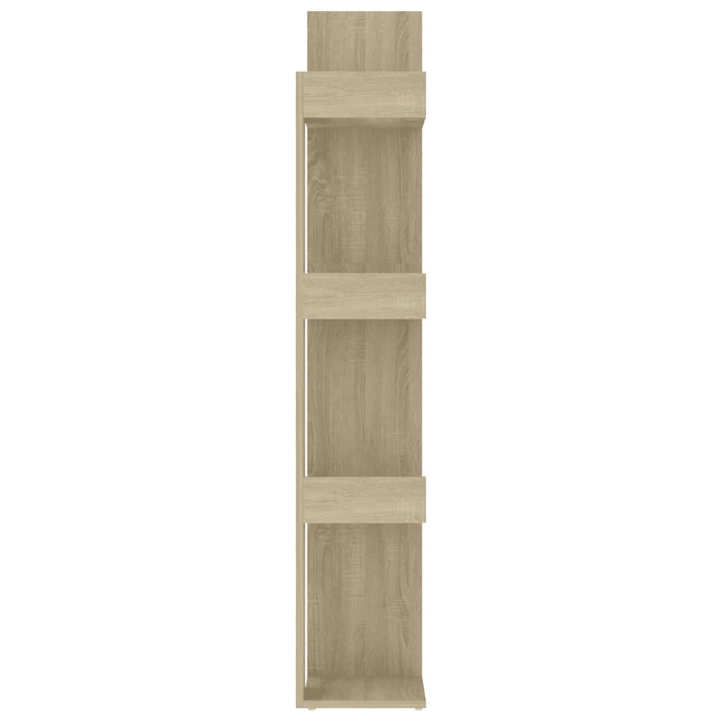 Bibliothèque Chêne Sonoma 86x25,5x140 cm Bois d’ingénierie - XIOS
