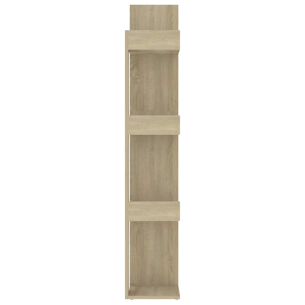 Bibliothèque Chêne Sonoma 86x25,5x140 cm Bois d’ingénierie - XIOS