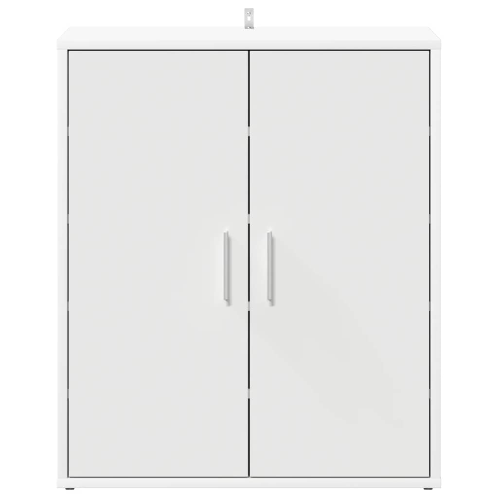 Armoire à chaussures Blanc 60x35x70 cm Bois d’ingénierie - XIOS