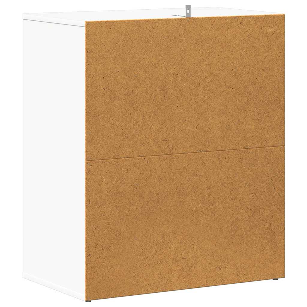 Armoire à chaussures Blanc 60x35x70 cm Bois d’ingénierie - XIOS