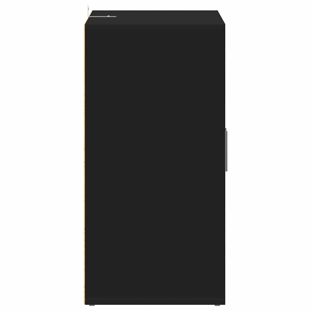 Armoire à chaussures Noir 60x35x70 cm Bois d’ingénierie - XIOS