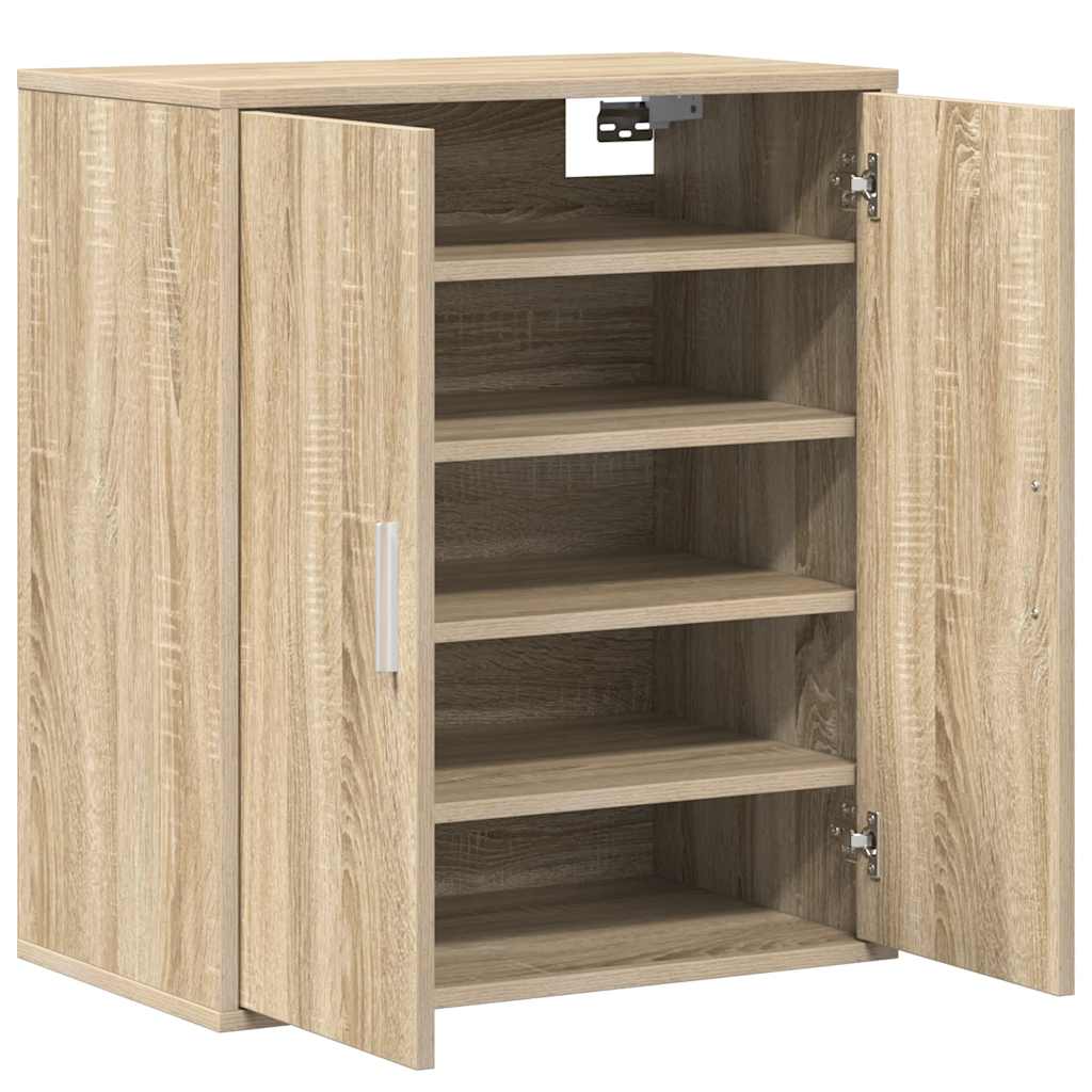 Armoire à chaussures Chêne sonoma 60x35x70 cm Bois d’ingénierie - XIOS