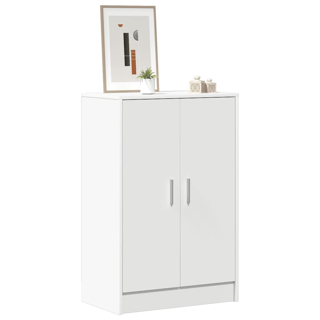 Armoire à chaussures Blanc 60x35x92 cm Bois d’ingénierie - XIOS