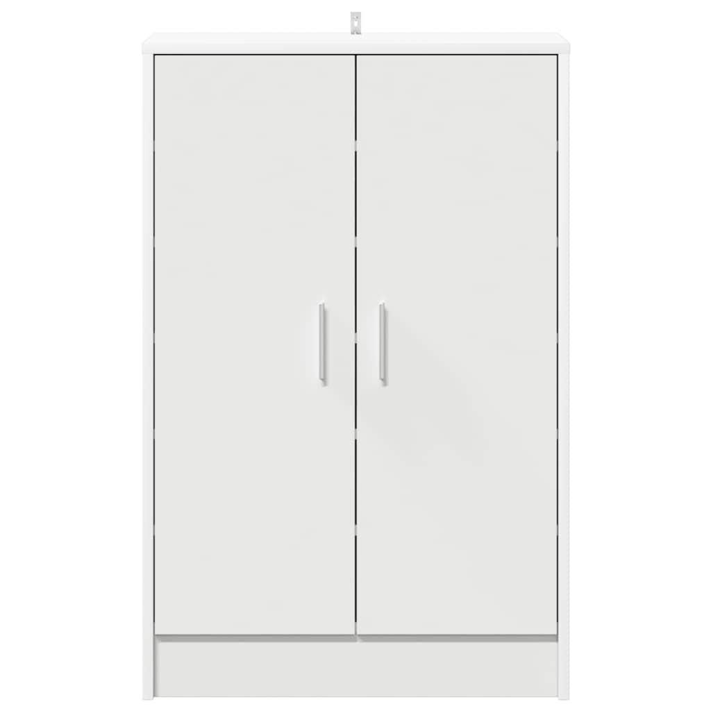 Armoire à chaussures Blanc 60x35x92 cm Bois d’ingénierie - XIOS