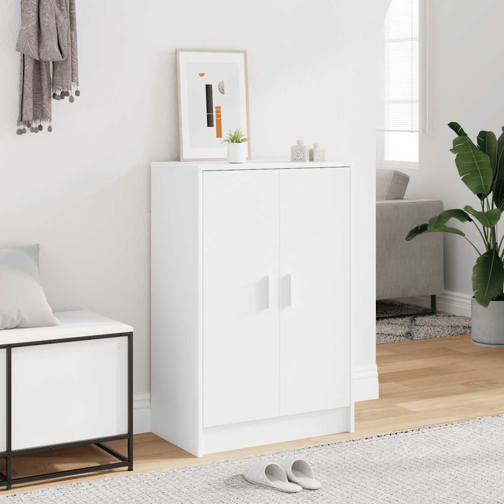 Armoire à chaussures Blanc 60x35x92 cm Bois d’ingénierie - XIOS