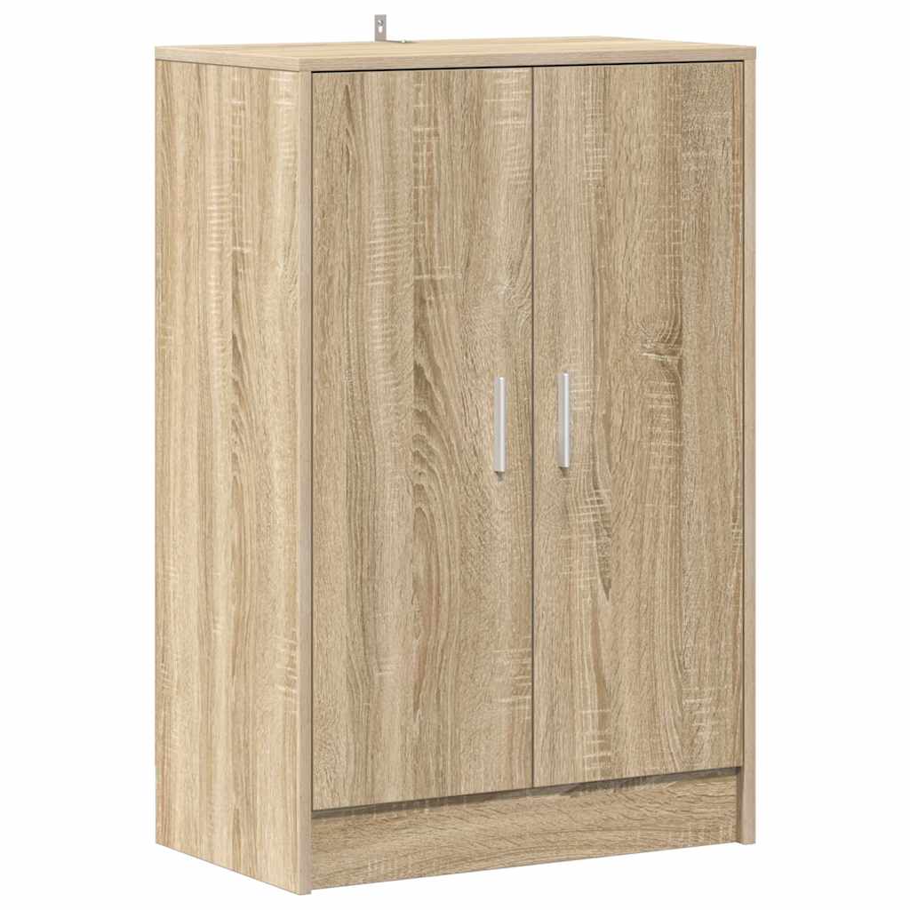 Armoire à chaussures Chêne Sonoma 60x35x92 cm Bois d’ingénierie - XIOS