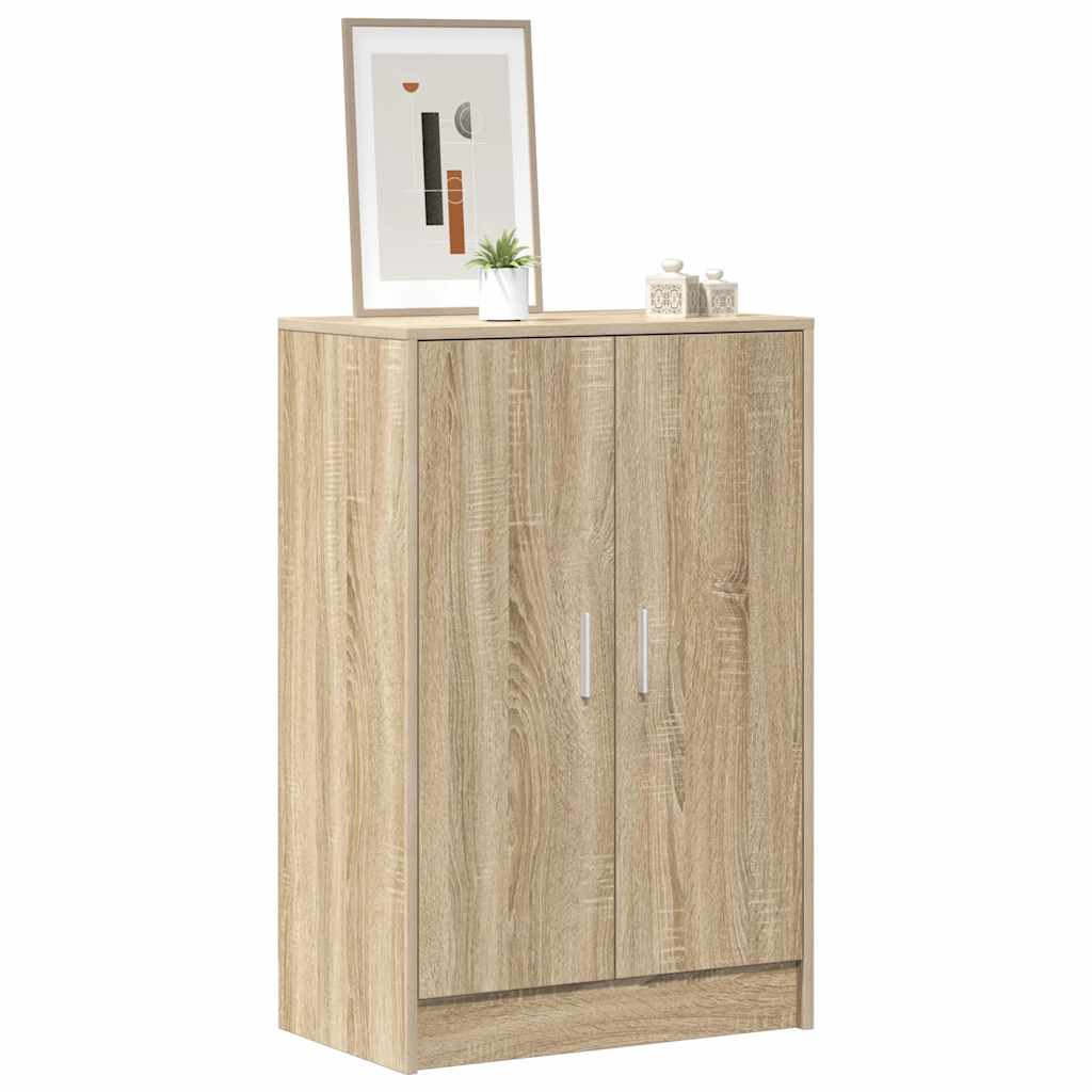 Armoire à chaussures Chêne Sonoma 60x35x92 cm Bois d’ingénierie - XIOS