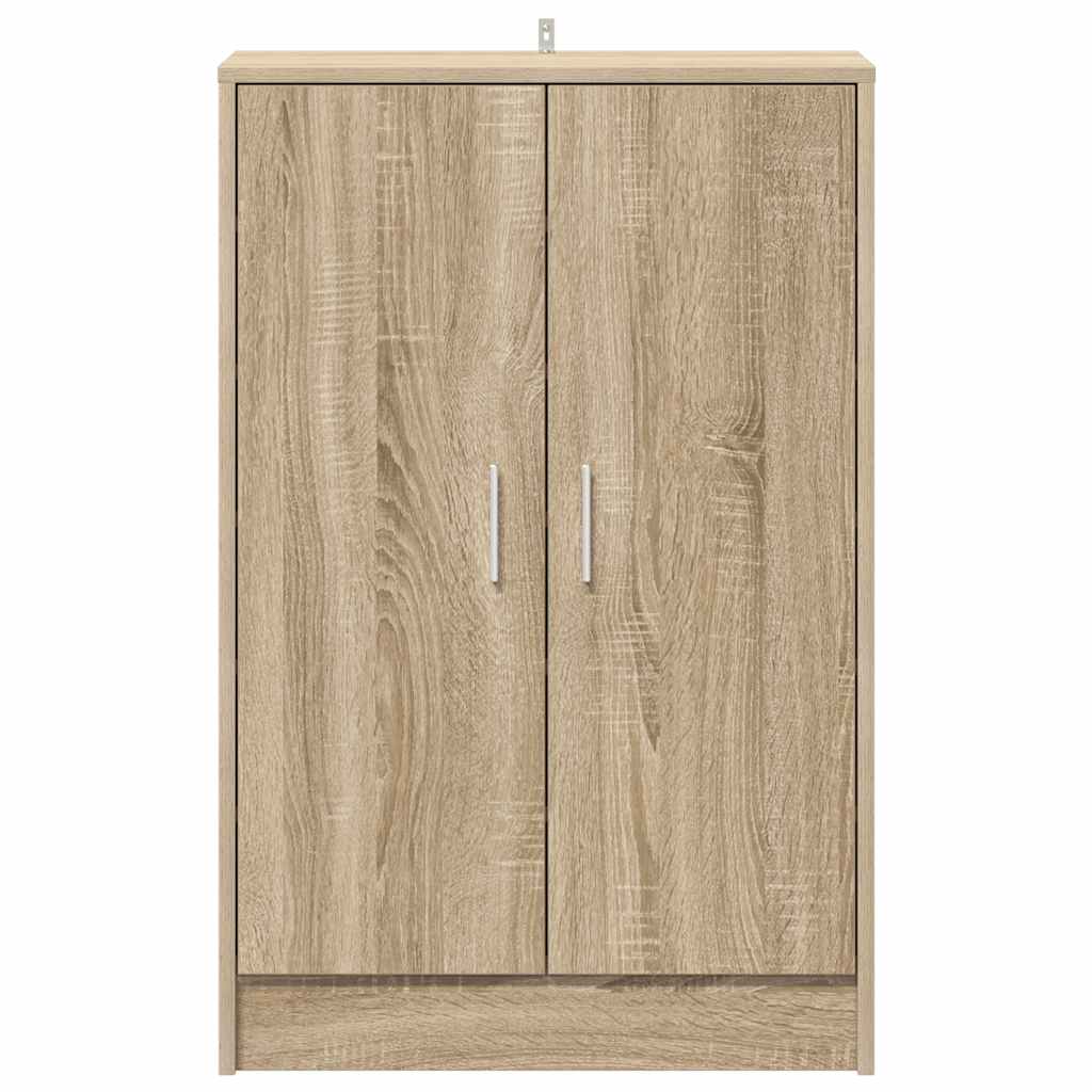 Armoire à chaussures Chêne Sonoma 60x35x92 cm Bois d’ingénierie - XIOS