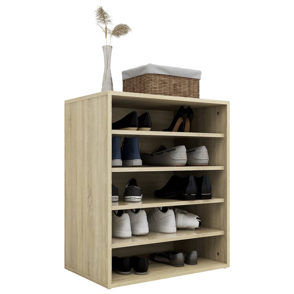Armoire à chaussures Chêne sonoma 60x35x70 cm Bois d’ingénierie - XIOS