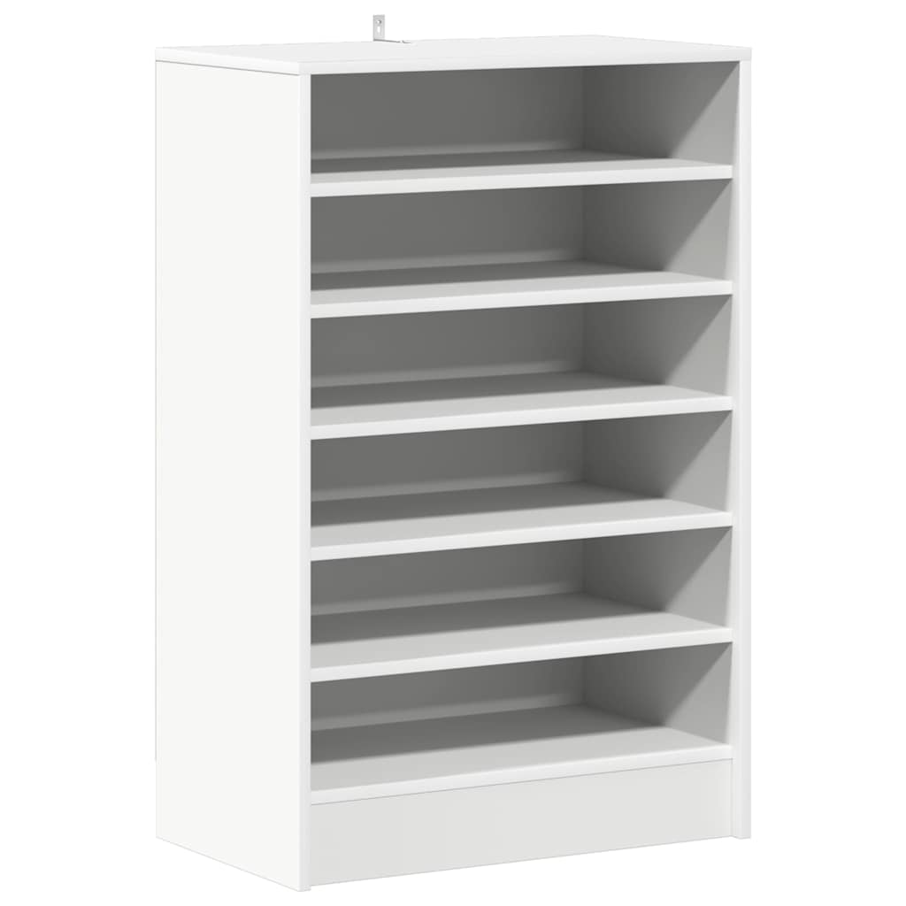 Armoire à chaussures Blanc 60x35x92 cm Bois d’ingénierie - XIOS