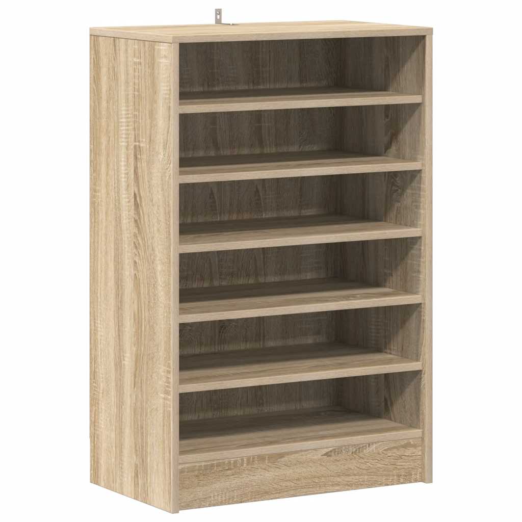 Armoire à chaussures Chêne Sonoma 60x35x92 cm Bois d’ingénierie - XIOS