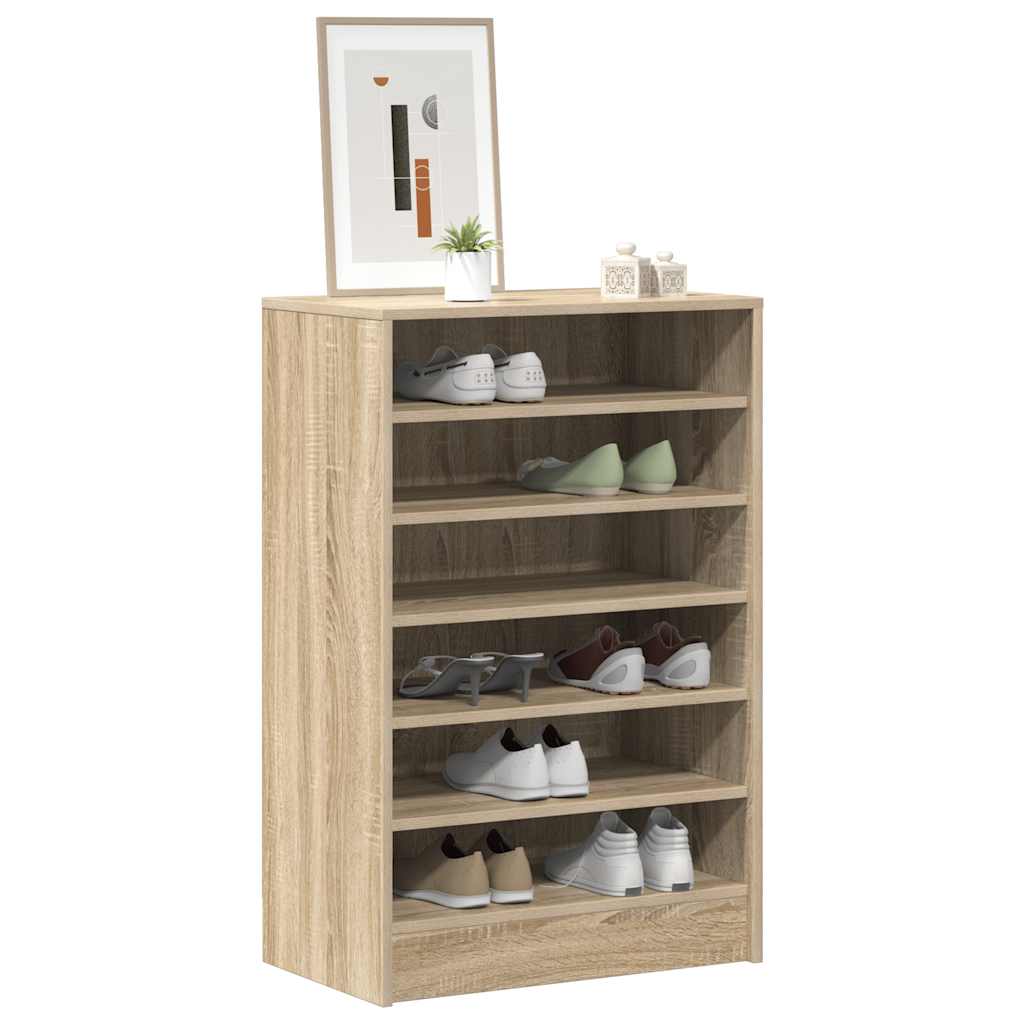 Armoire à chaussures Chêne Sonoma 60x35x92 cm Bois d’ingénierie - XIOS