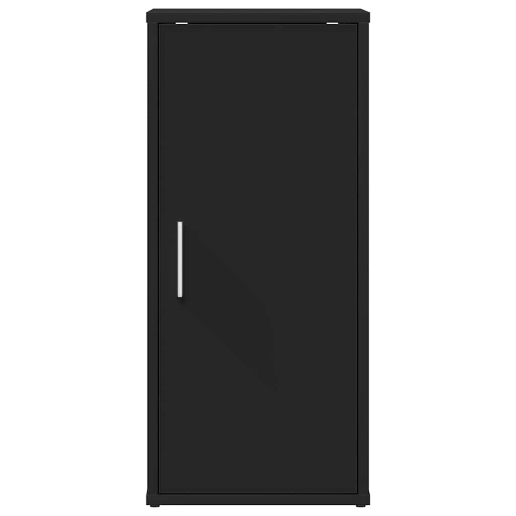 Armoire à chaussures Noir 32x35x70 cm Bois d’ingénierie - XIOS