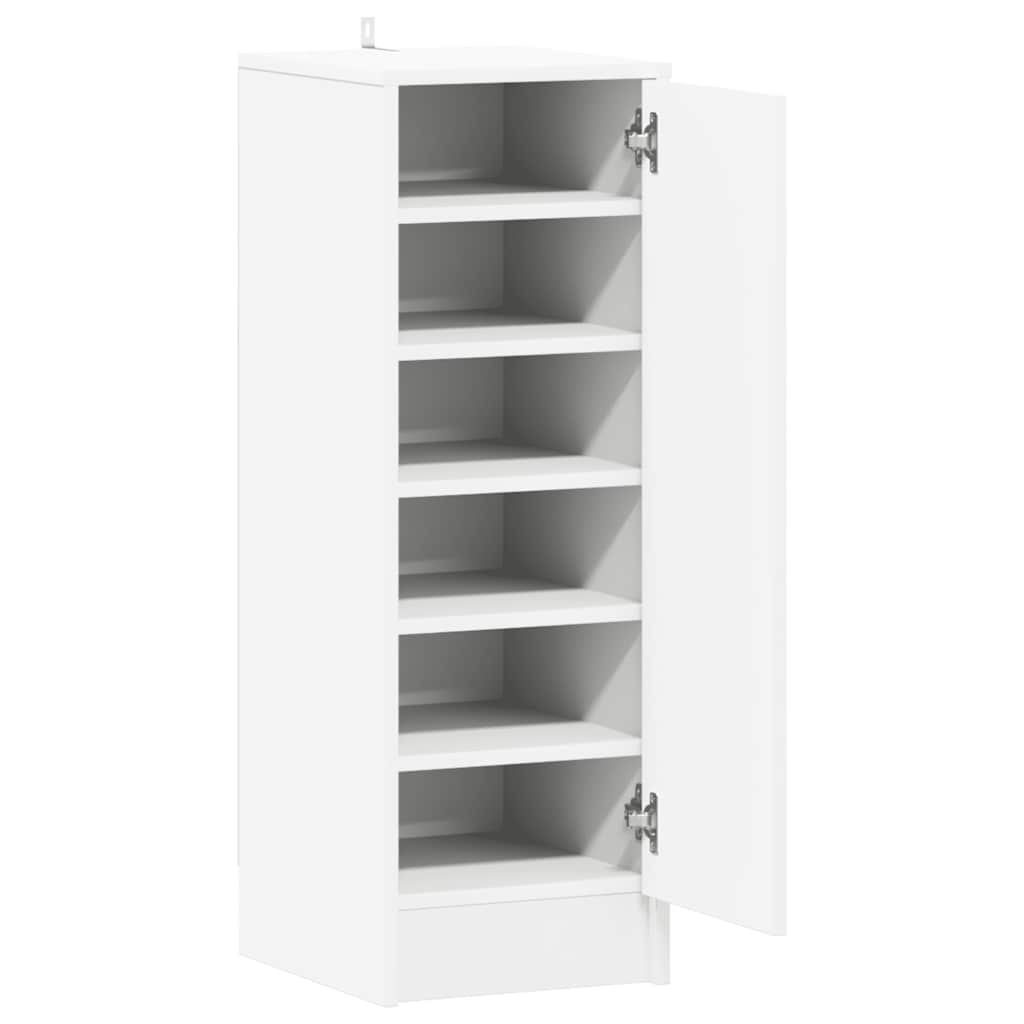 Armoire à chaussures Blanc 32x35x92 cm Aggloméré