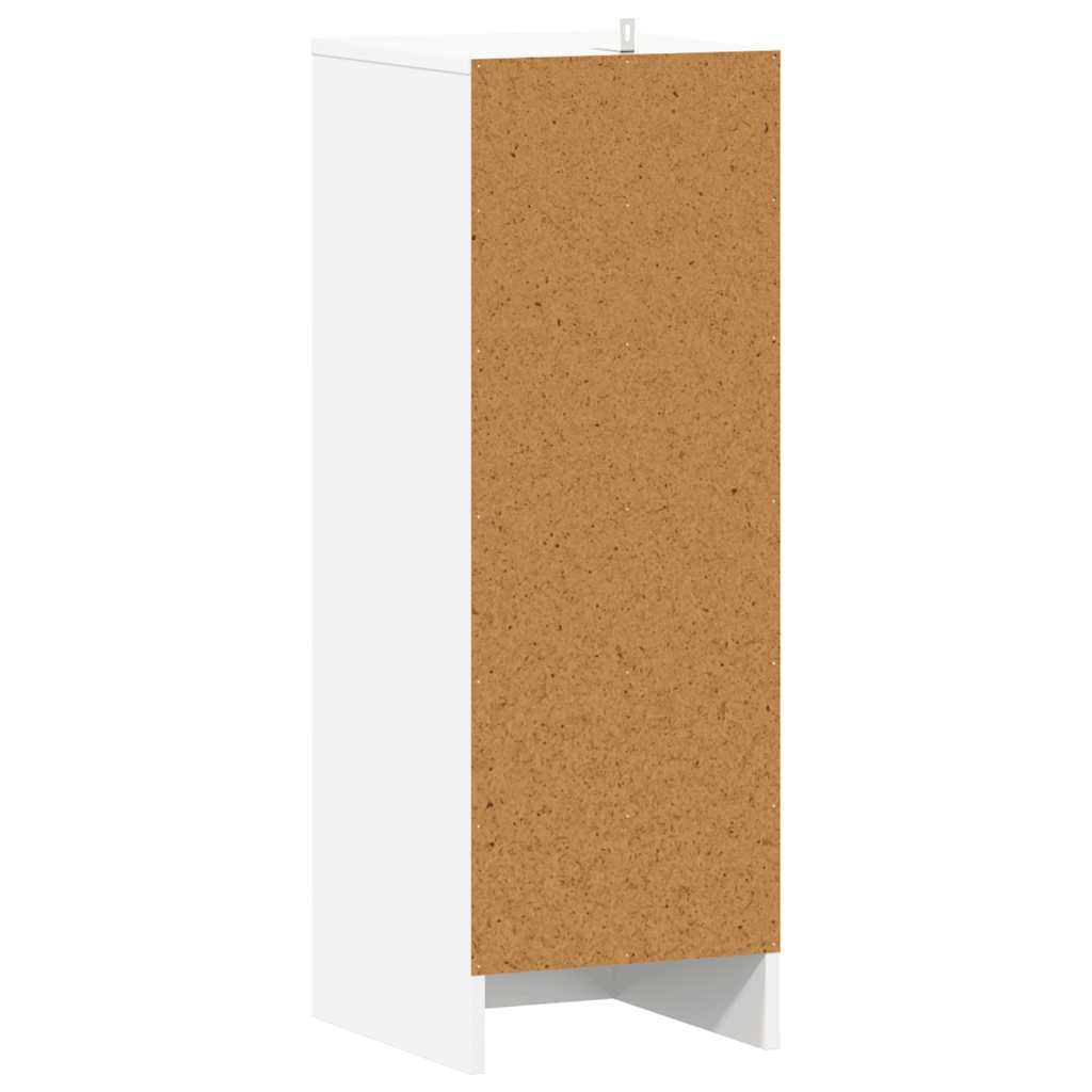 Armoire à chaussures Blanc 32x35x92 cm Aggloméré