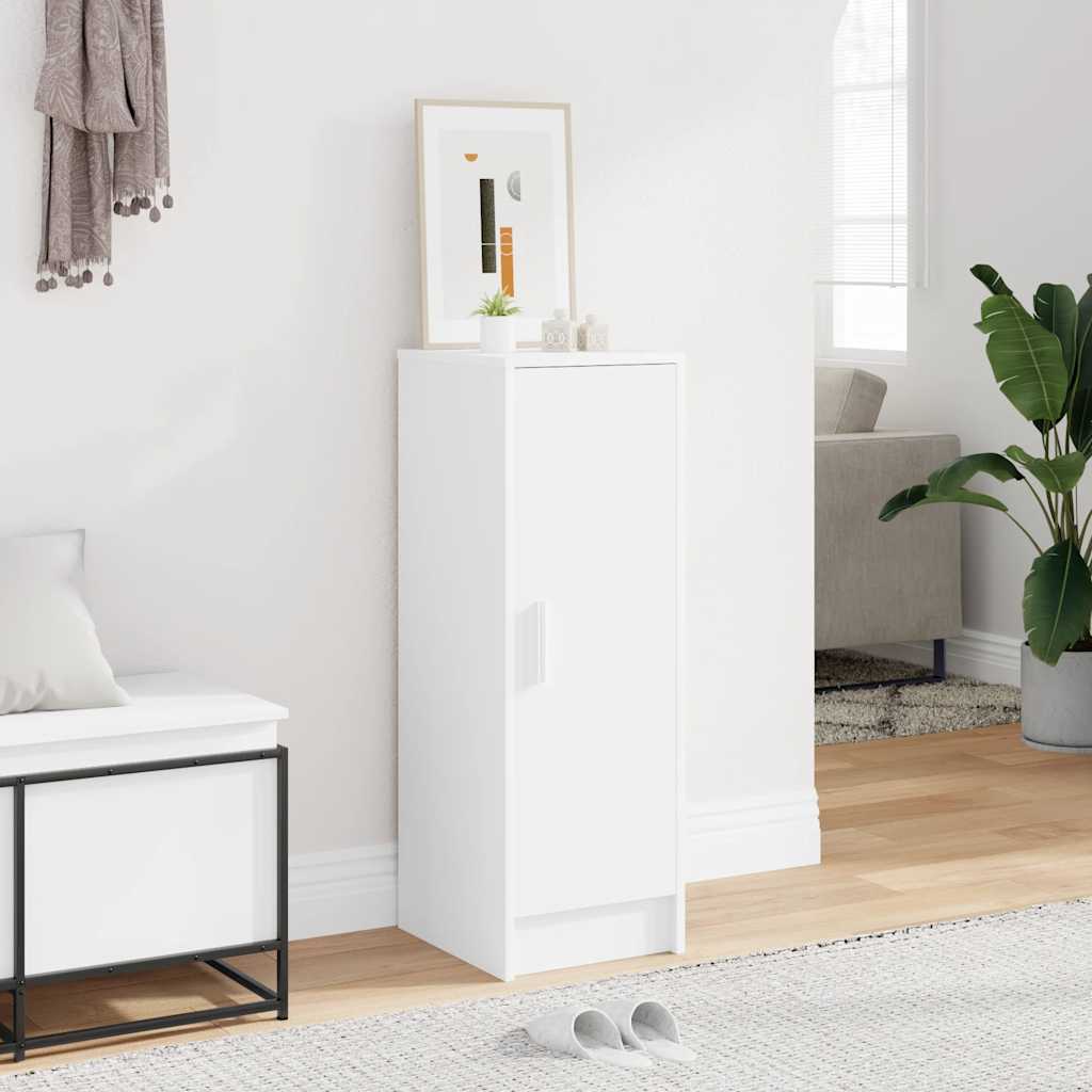 Armoire à chaussures Blanc 32x35x92 cm Aggloméré