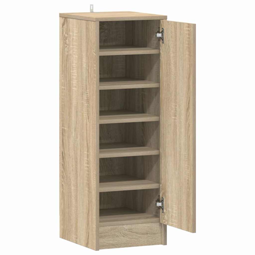 Armoire à chaussures Chêne Sonoma 32x35x92 cm Bois d’ingénierie - XIOS