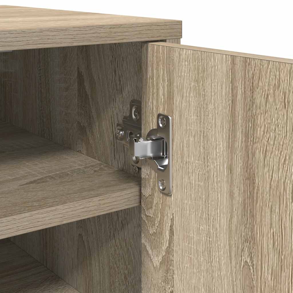 Armoire à chaussures Chêne Sonoma 32x35x92 cm Bois d’ingénierie - XIOS
