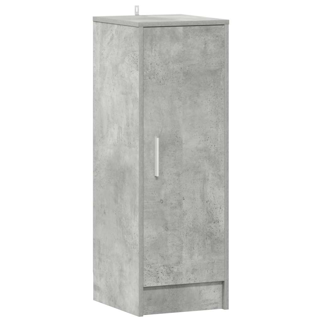 Armoire à chaussures Gris béton 32x35x92 cm Bois d’ingénierie - XIOS
