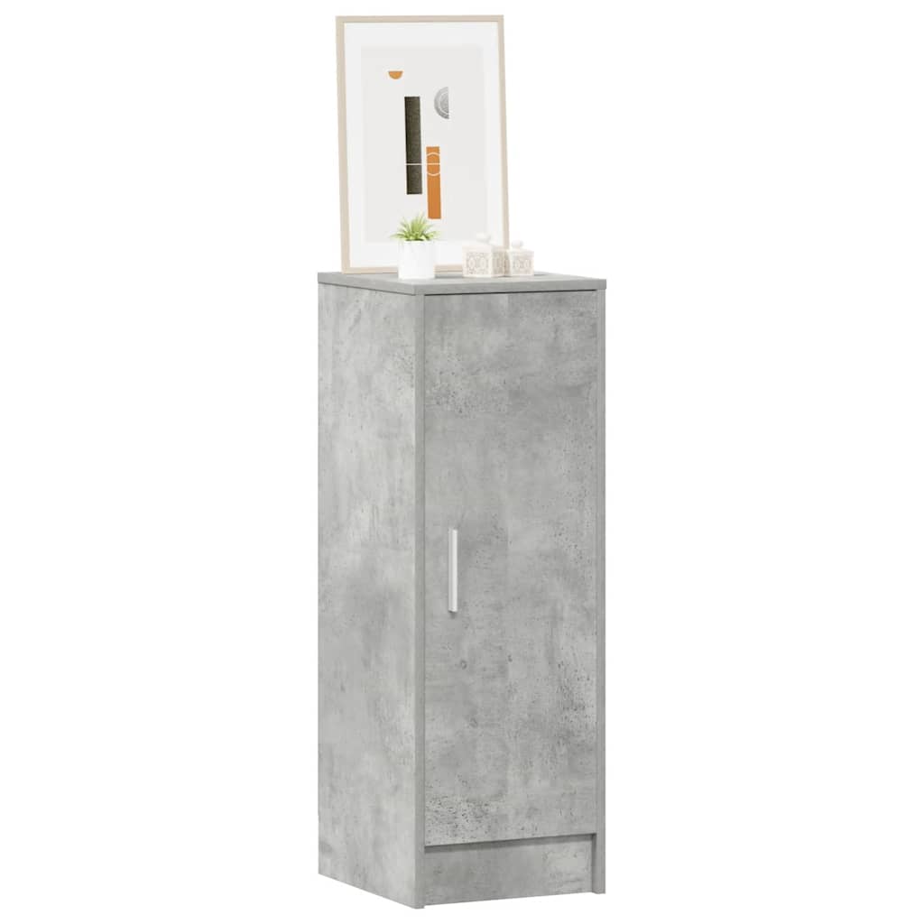 Armoire à chaussures Gris béton 32x35x92 cm Bois d’ingénierie - XIOS