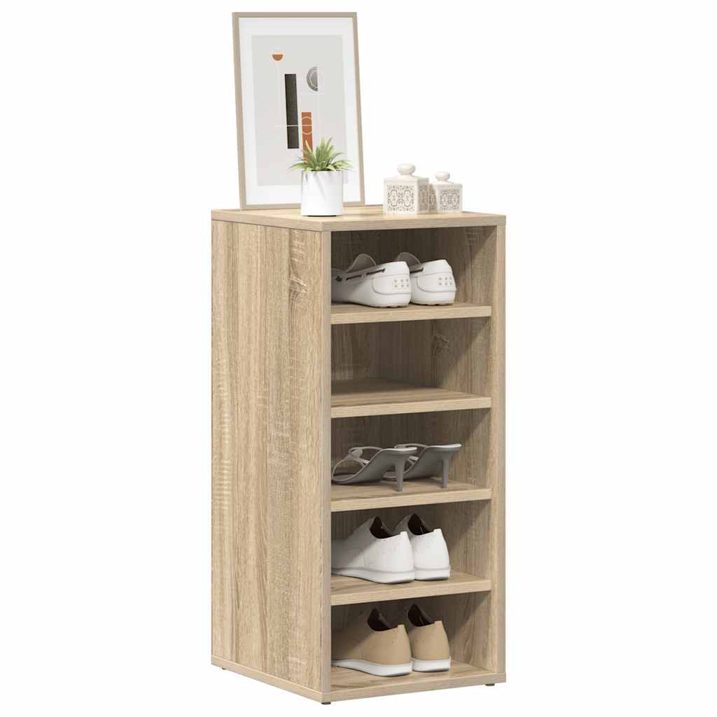 Armoires à chaussures 2 pcs Chêne Sonoma Bois d'ingénierie - XIOS
