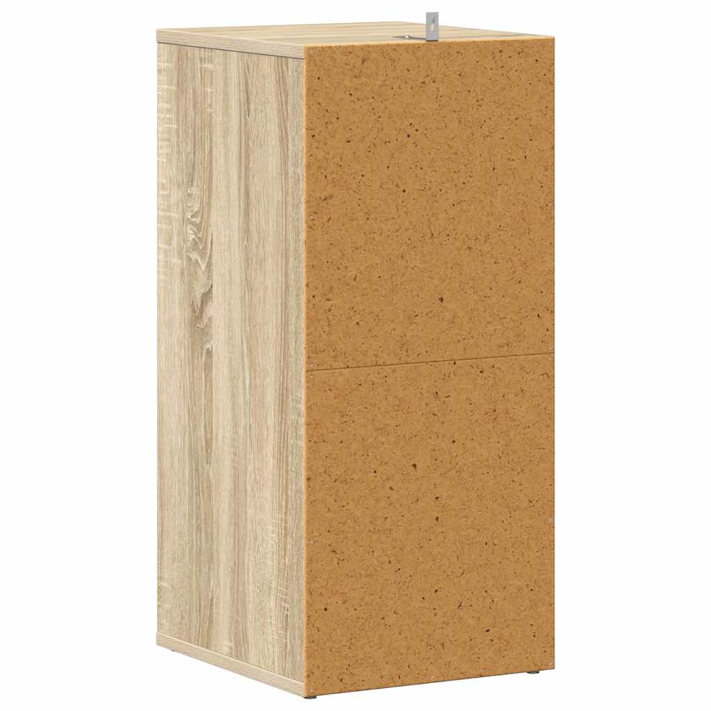 Armoires à chaussures 2 pcs Chêne Sonoma Bois d'ingénierie - XIOS