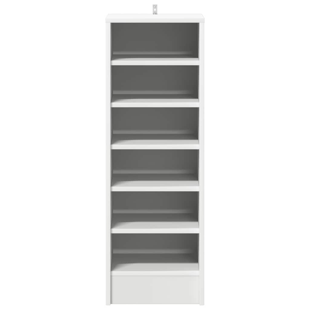 Armoire à chaussures Blanc 31,5x35x90 cm Bois d'ingénierie - XIOS