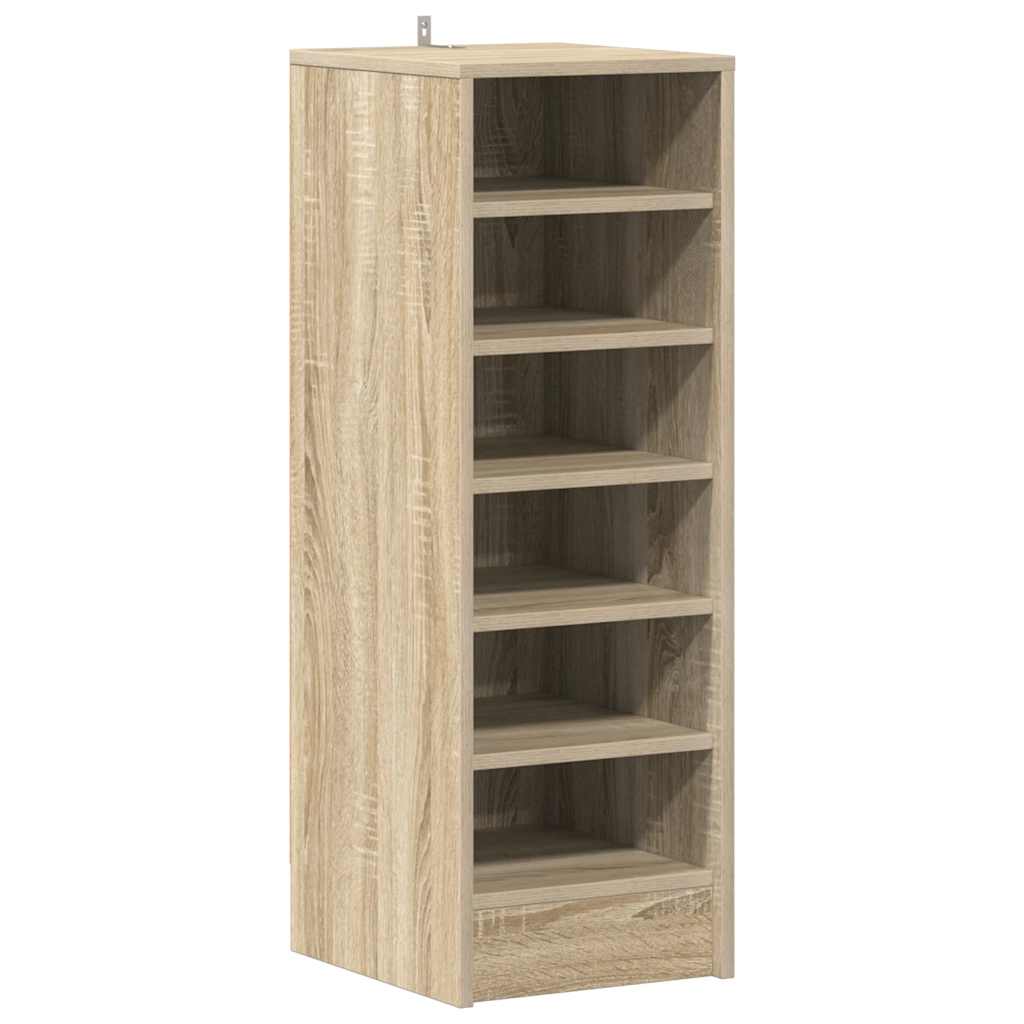 Armoire à chaussures Chêne Sonoma 31,5x35x90 cm Bois ingénierie - XIOS