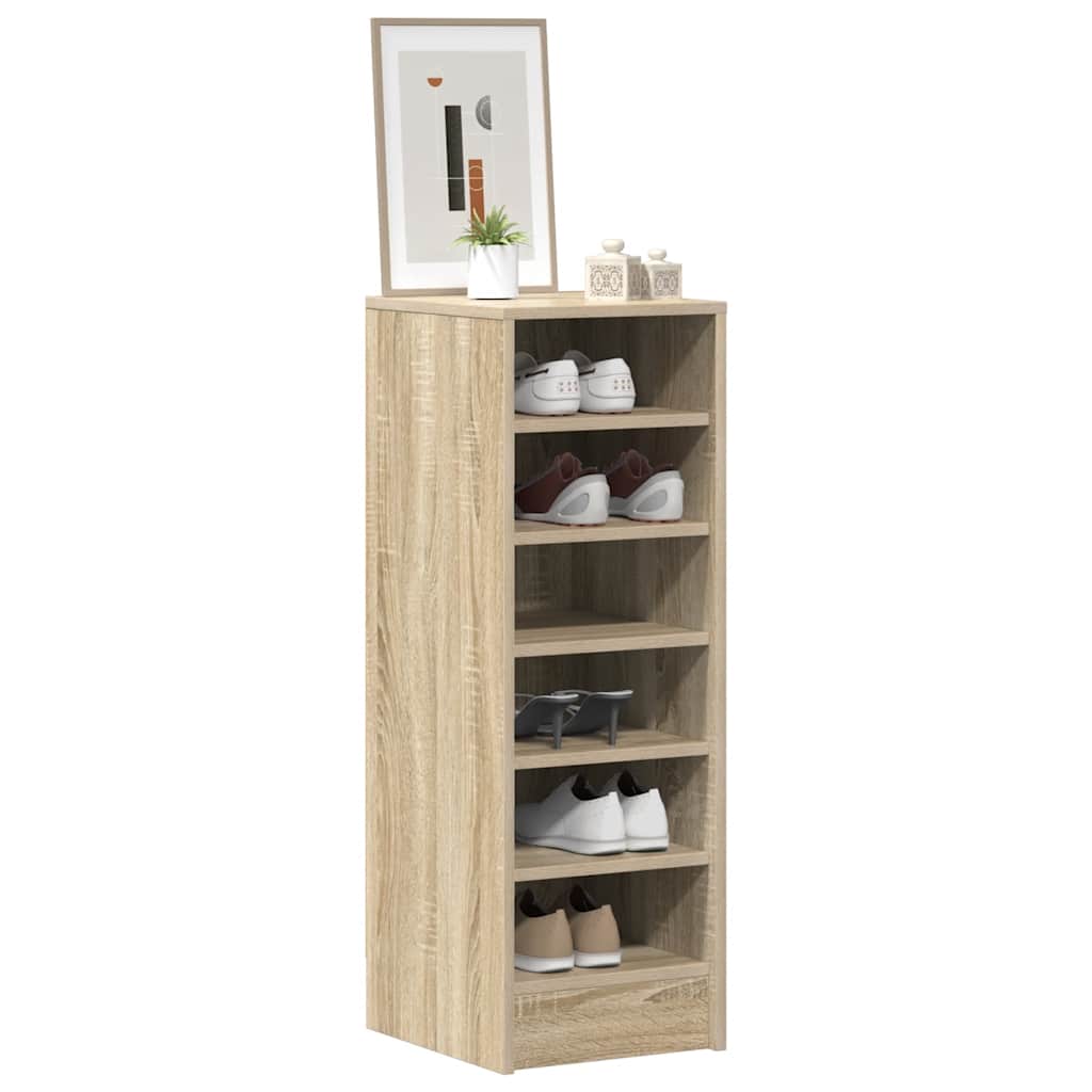 Armoire à chaussures Chêne Sonoma 31,5x35x90 cm Bois ingénierie - XIOS