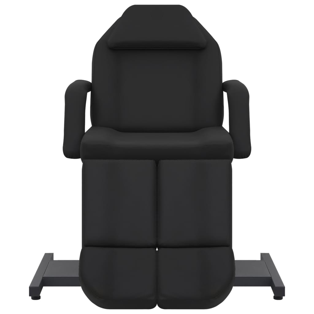 Chaise de traitement de beauté Similicuir Noir 180x62x78 cm