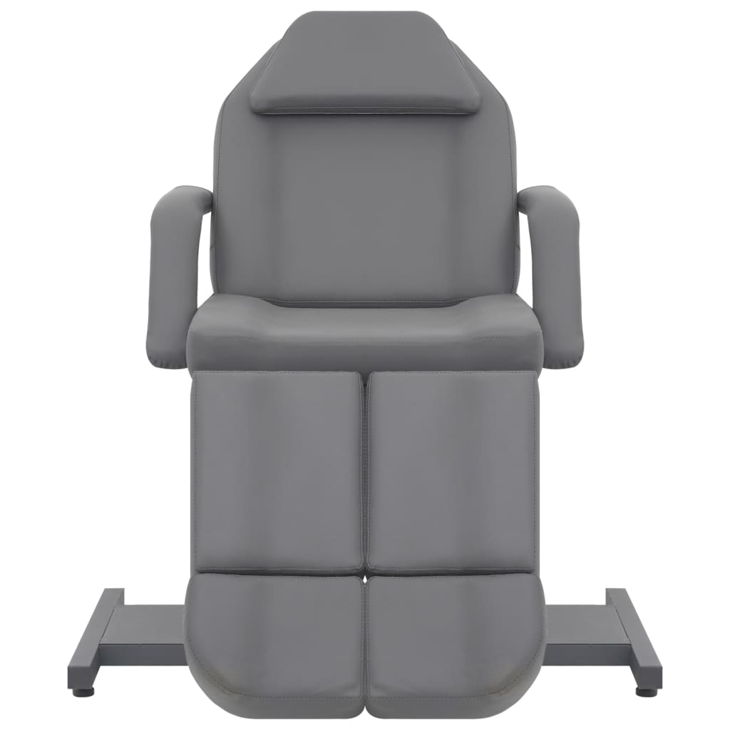 Chaise de traitement de beauté Similicuir Gris 180x62x78 cm