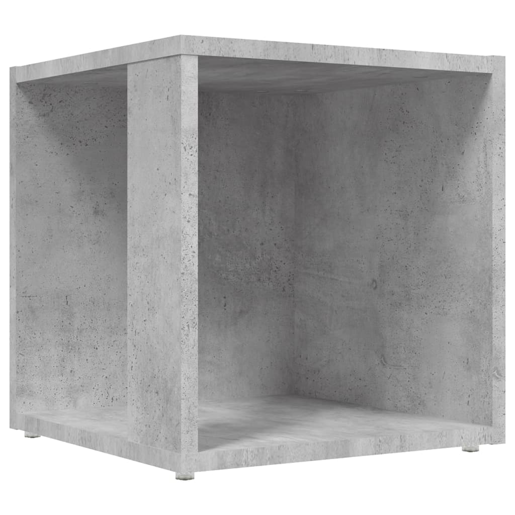 Table d'appoint Gris béton 33x33x34,5 cm Bois d'ingénierie - XIOS