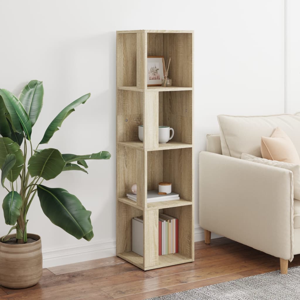 Armoire d'angle Chêne sonoma 33x33x132 cm Bois d’ingénierie - XIOS