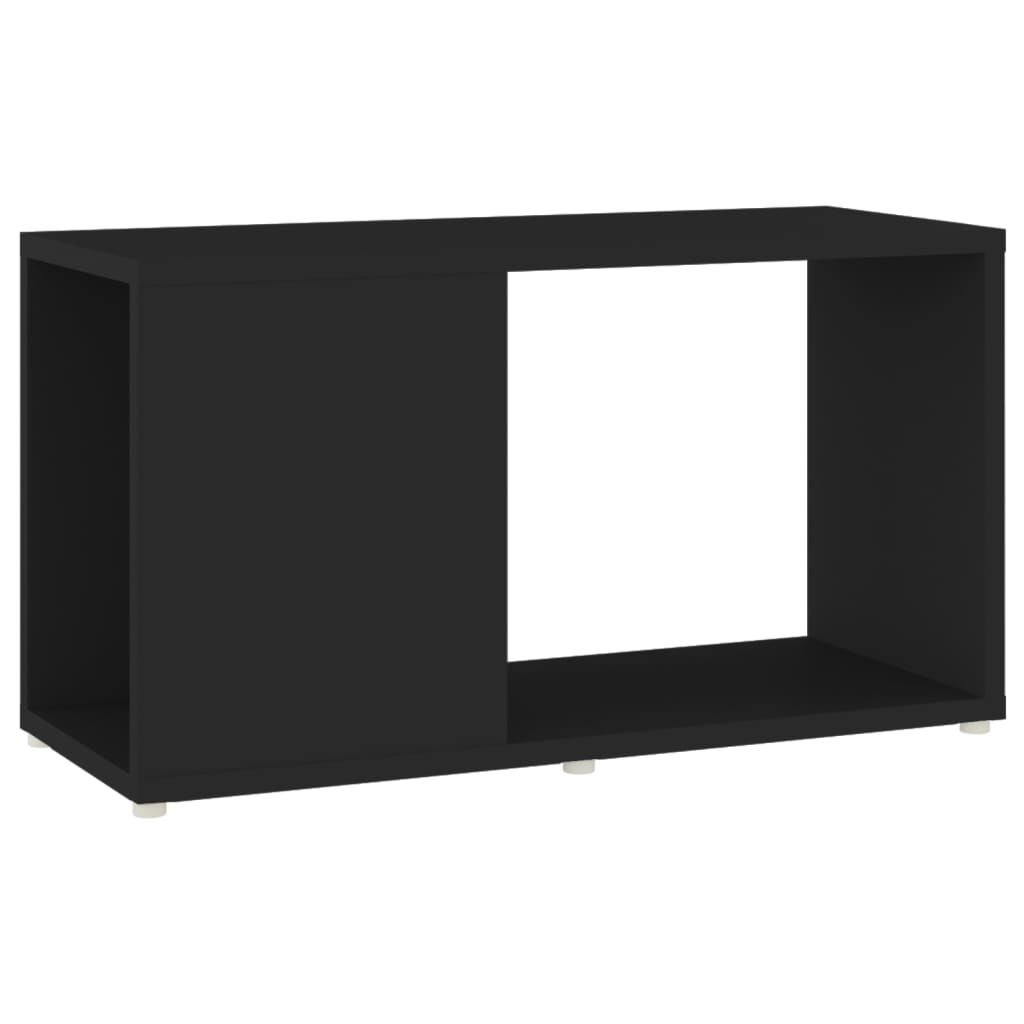 Meuble TV Noir 60x24x32 cm Bois d'ingénierie - XIOS