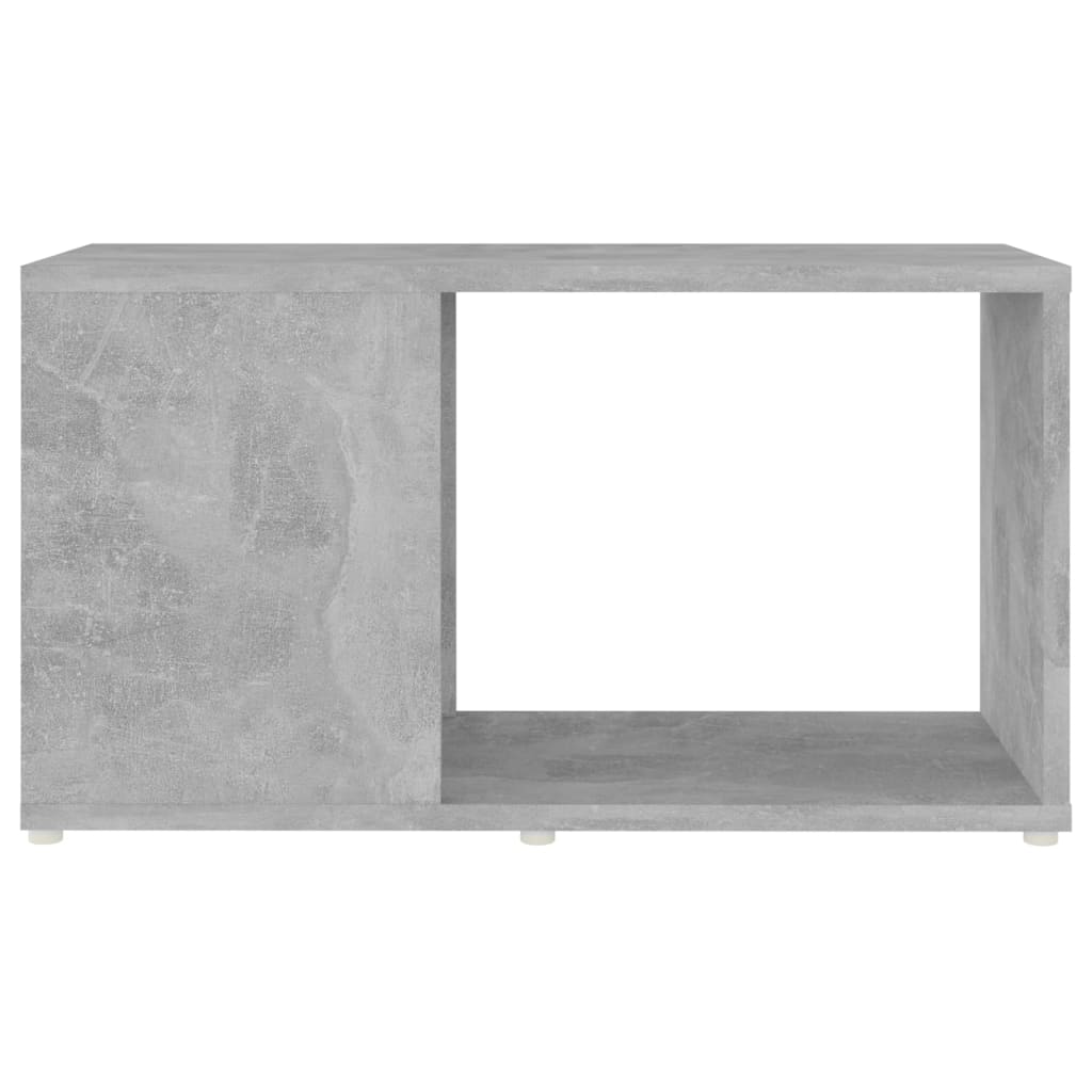 Meuble TV Gris béton 60x24x32 cm Bois d'ingénierie - XIOS