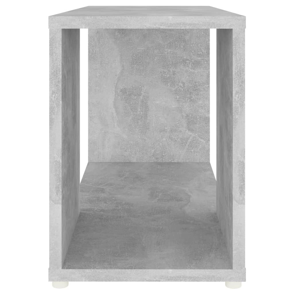 Meuble TV Gris béton 60x24x32 cm Bois d'ingénierie - XIOS