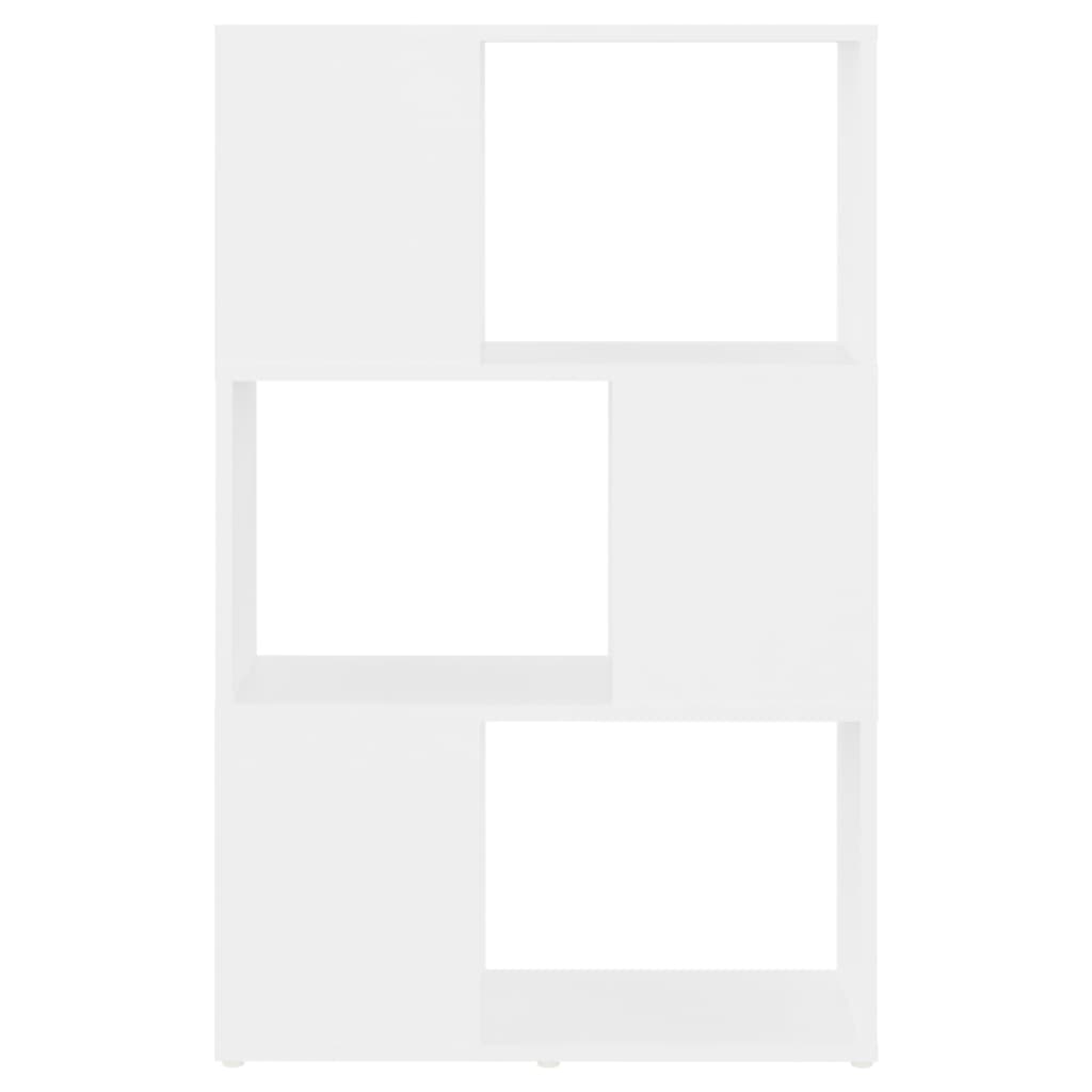Bibliothèque/Séparateur de pièce Blanc 60x24x94 cm - XIOS