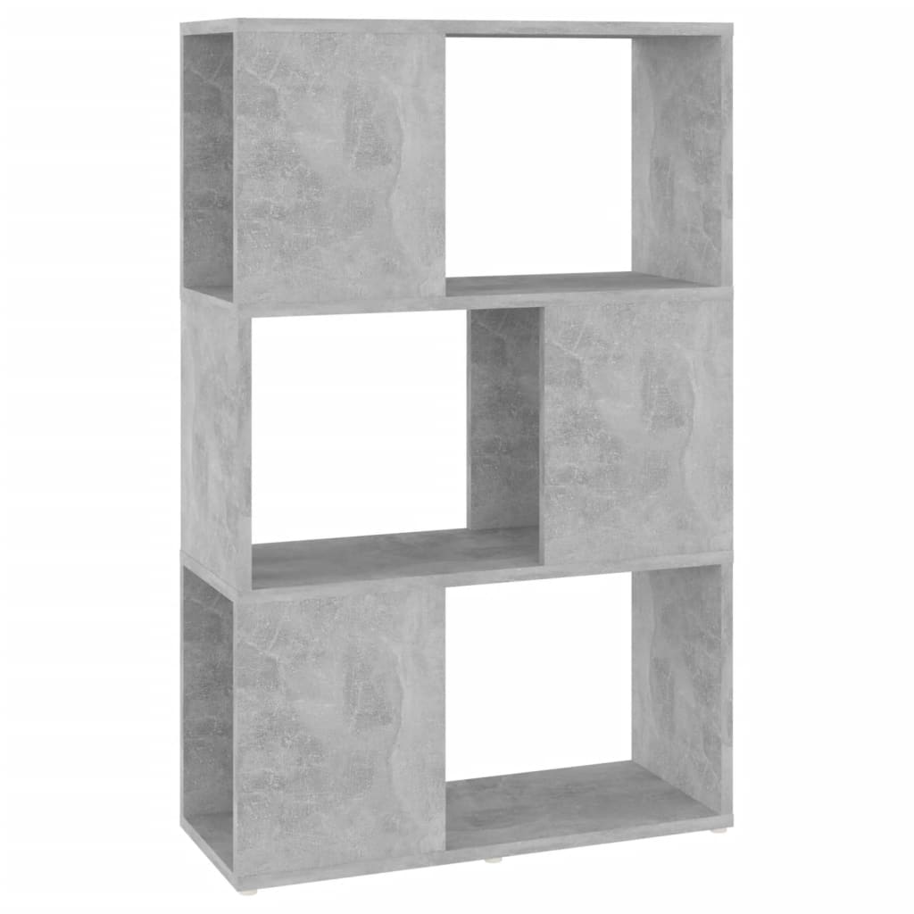 Bibliothèque/Séparateur de pièce Gris 60x24x94 cm - XIOS