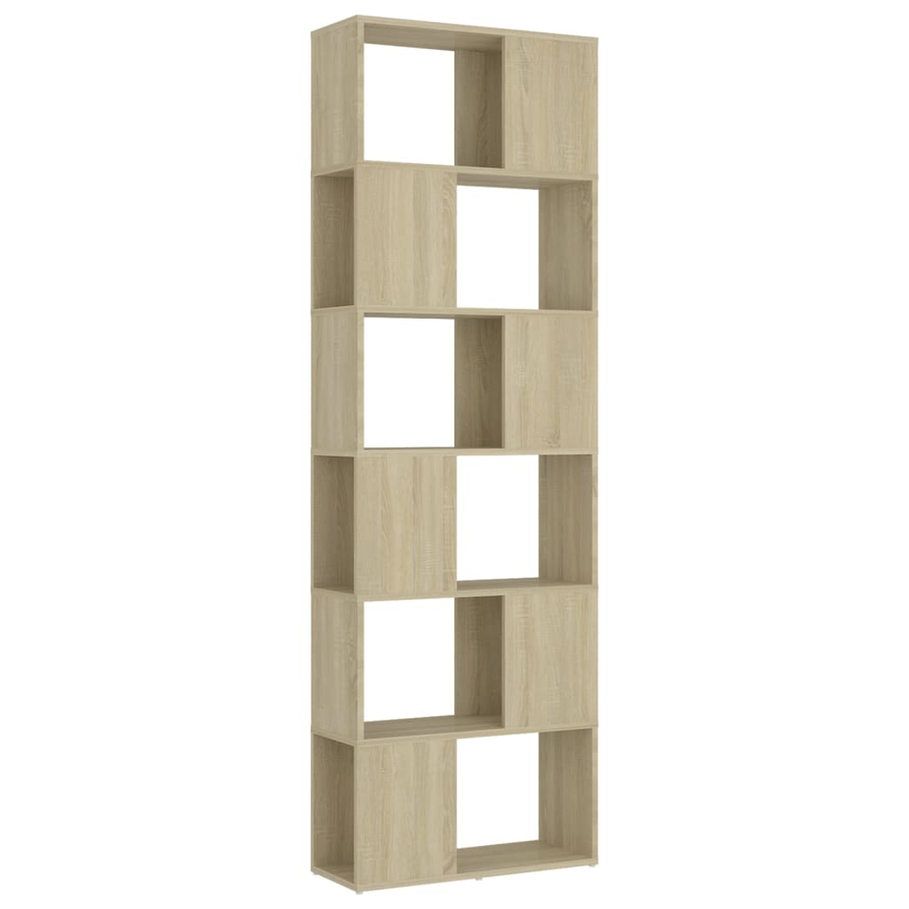Bibliothèque/Séparateur de pièce Chêne sonoma 60x24x186 cm - XIOS