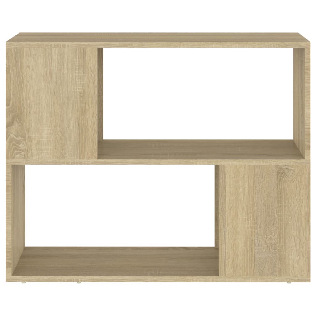 Meuble TV Chêne sonoma 80x24x63 cm Bois d'ingénierie - XIOS